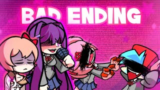 FNF Doki Doki Takeover Bad ending android Gama baja/Low end [apk y zip]