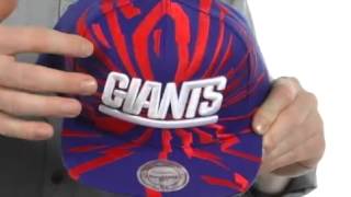 Mitchell & Ness NFL® Throwbacks Earthquake Solid Snapback - New York Giants SKU:#8044942