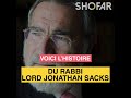 Rav jonathan sacks zl une des voix les plus lumineuses du judasme au 21me sicle