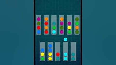 Ball Sort Puzzle Level 57 (Colour Sorting Games)