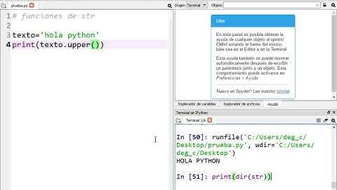 Funciones de String en Python