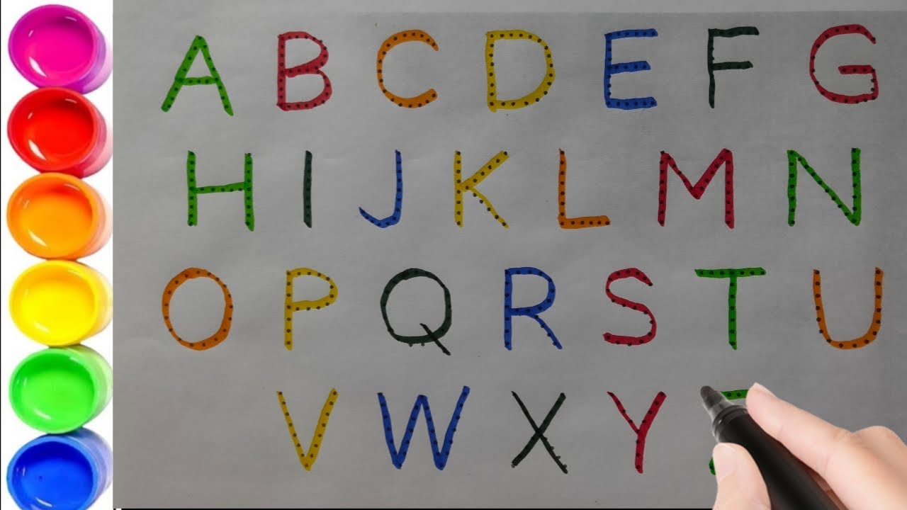 abcd, abcde, a for apple b for ball c for cat, Alphabets, kids class ...