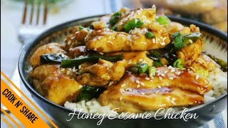Honey Sesame Chicken - Dinner In 30 Minutes