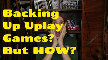Backing Up Uplay PC Games To External Storage #iamacreator