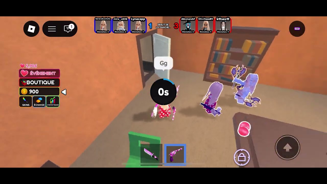 ROBLOX DuEL avec mes copines 