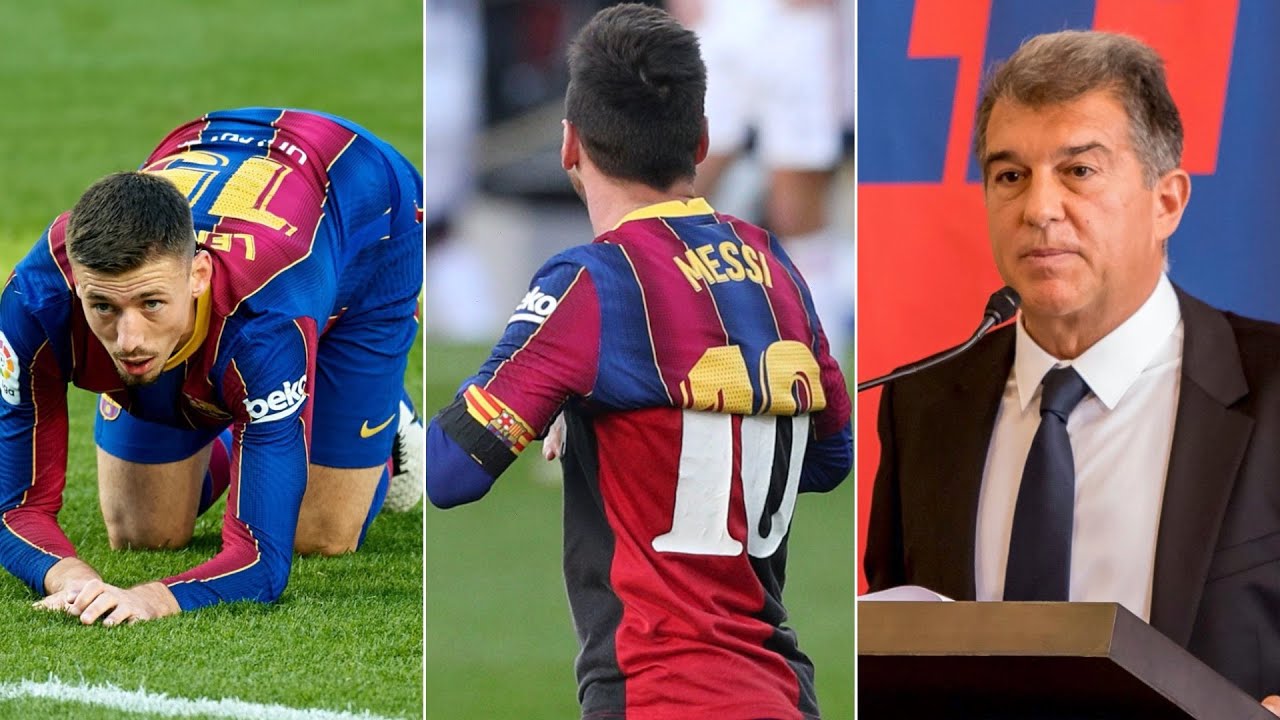 Barcelona News Round-Up ft Lionel Messi, Joan Laporta & Clement Lenglet - YouTube