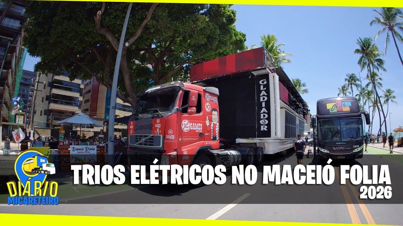 OS TRIOS ELÉTRICOS NO PRÉ-CARNAVAL DE MACEIÓ 2026