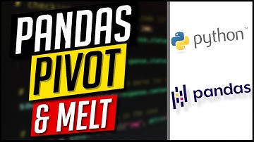 Pivot & Melt Functions - Pandas