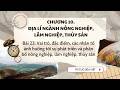 Địa Lý 10 |Chương 10| Bài 23: VAI TRÒ, ĐẶC ĐIỂM, NHÂN TỐ ẢNH HƯỞNG PHÁT TRIỂN VÀ PHÂN BỐ NN, LN, TS