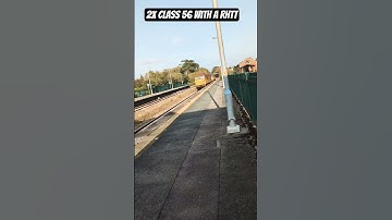 2x class 56 with a rhtt #train #trainspotting #modelrailway #wales