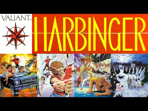 Harbinger 1991: Valiant Comics' teen team (like X-Men but realistic) by Jim Shooter and David Lapham