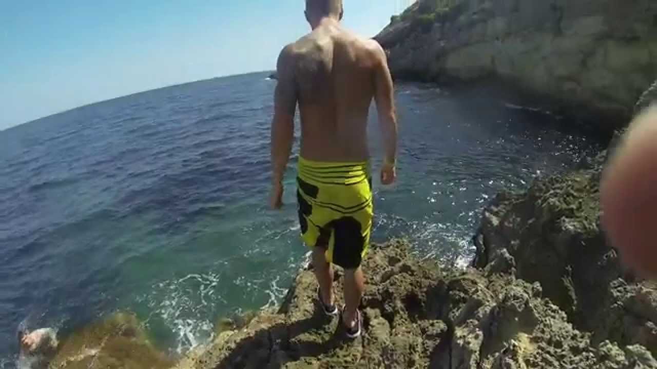 Cliff Diving and Snorkeling Majorca 2014 YouTube