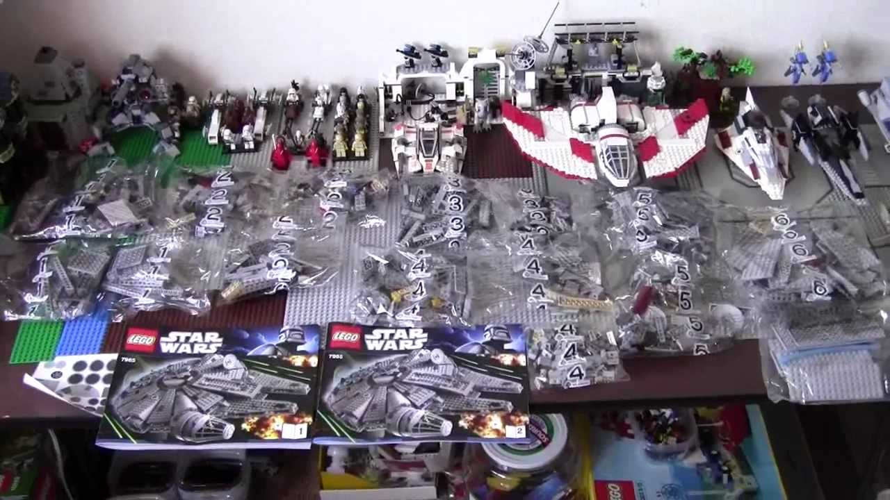 LEGO Star Wars 7965 vs 4504 Millennium Falcon 2/4 - YouTube