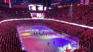 George Canyon Game 7 Round 1 Anthems (Star-Spangled Banner and O Canada)