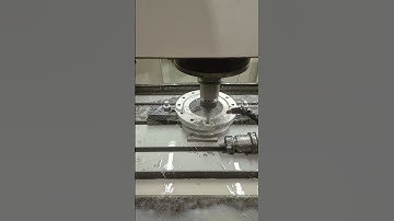 drilling on vmc machine #cncsoftware #cncturningmachine #lathemachine #welding