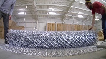 Flying Axes - Louisville, KY - Building the throwing lanes - Time Lapse