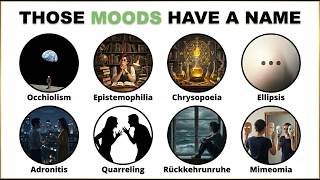 Famous Every Moods You Can't Name Explained. #psychology #humanbehavior Wealth