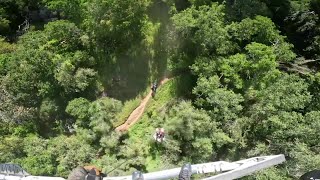 Raw video: Helicopter crew rescues injured hiker in Napa