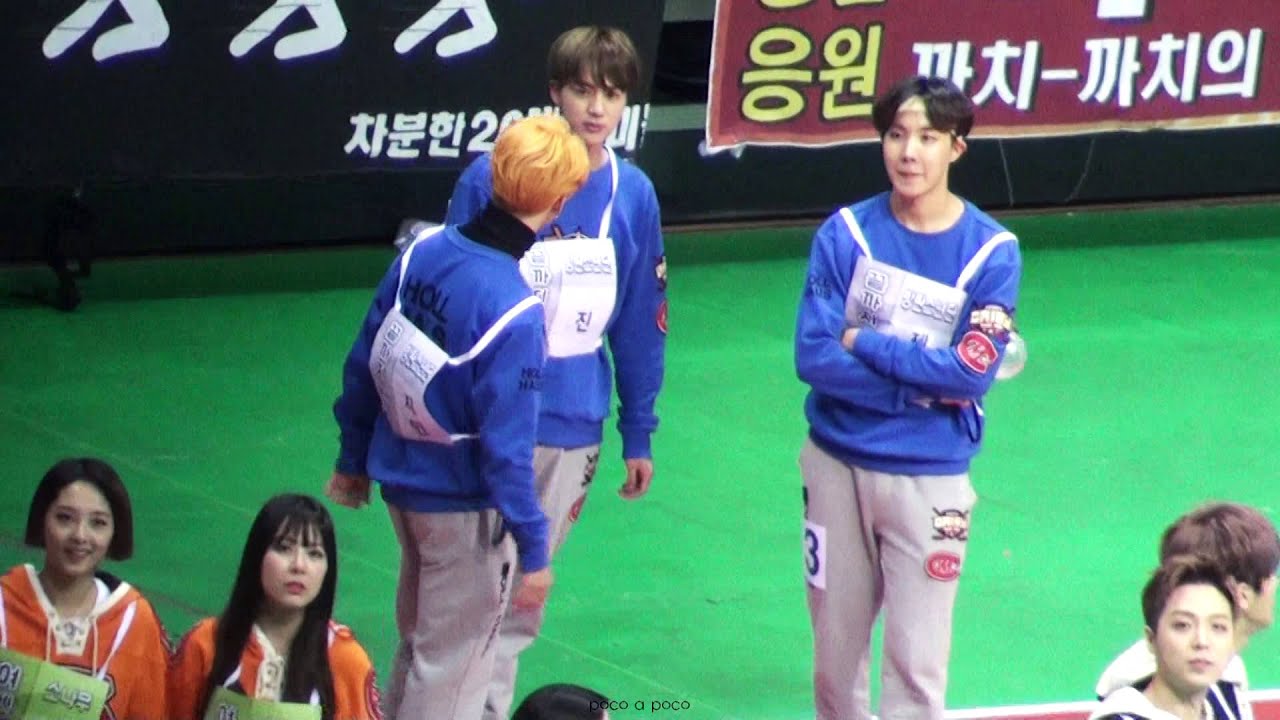 160118 아육대 방탄소년단 지민 멤버들이랑~ ISAC BTS JIMIN