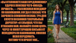 видео: Они смеялись, когда я отклонил предложение о работе, а затем генеральный директор позвонил мне личн. картинка: Они смеялись, когда я отклонил предложение о работе, а затем генеральный директор позвонил мне личн.