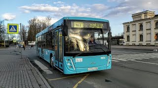 Автобус, маршрут №162 МАЗ-203.947 б.38076 (10.04.2022) Петергоф/Санкт-Петербург