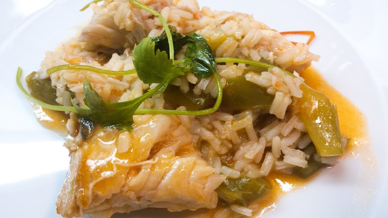 Receita de arroz de pescada com pimento by necasdevaladares