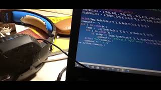 Python script using Open CV and Android Debug Bridge to automate a task of connecting wires