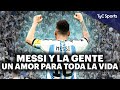 LA HISTORIA DE AMOR ENTRE LIONEL MESSI Y LA HINCHADA ARGENTINA 🔵⚪ DESDE SUS COMIENZOS HASTA HOY 🔥