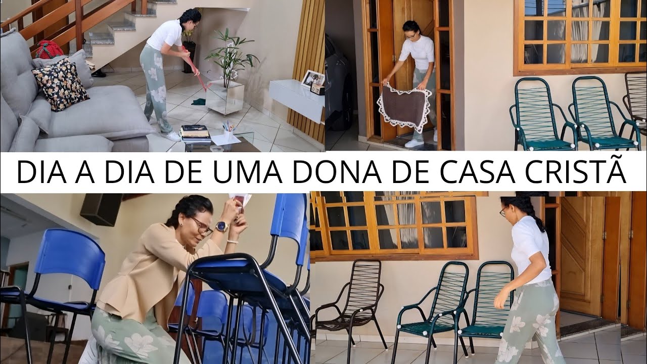 O dia a dia de uma dona de casa cristã com propósito