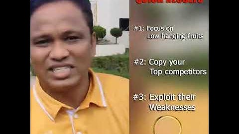 Top 3 SEO Hacks For Quick Results