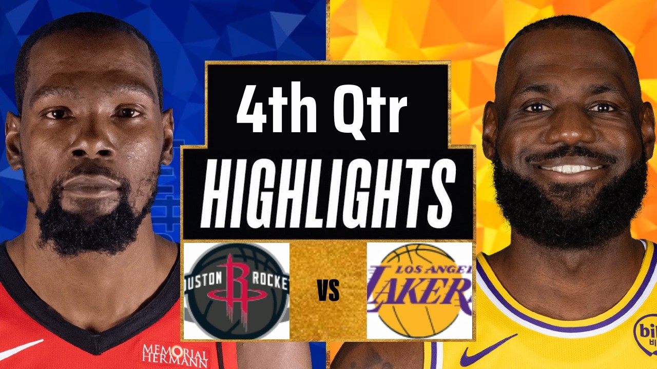 Lakers vs Rockets Highlights today 4th Qtr | Apr 18 | 2026 NBA full game Highlights