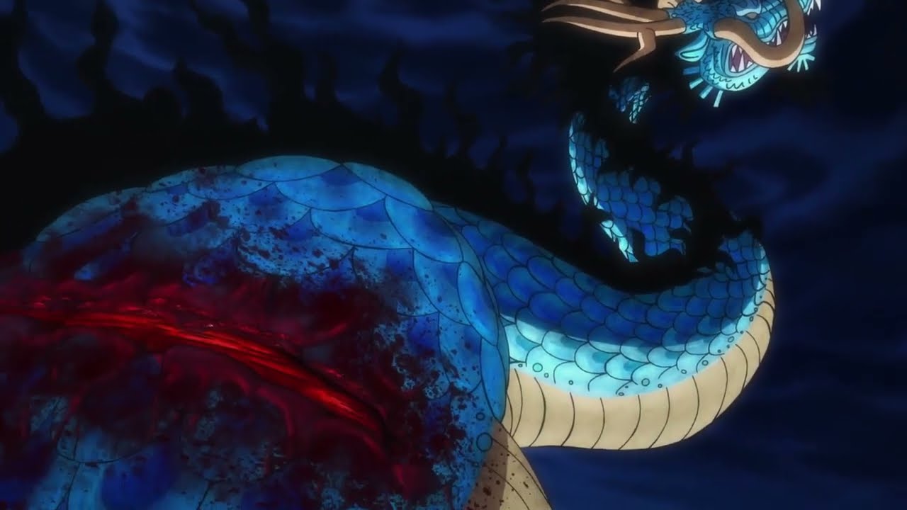 zoro releases enma haki to cut kaido and makes him bleed | one piece zoro power 1018 HD eng sub