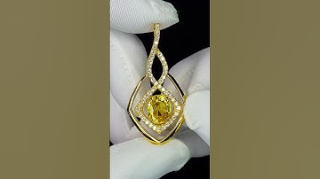 Mặt dây chuyền vàng kim cương và Sapphire vàng cao cấp 6225 6226