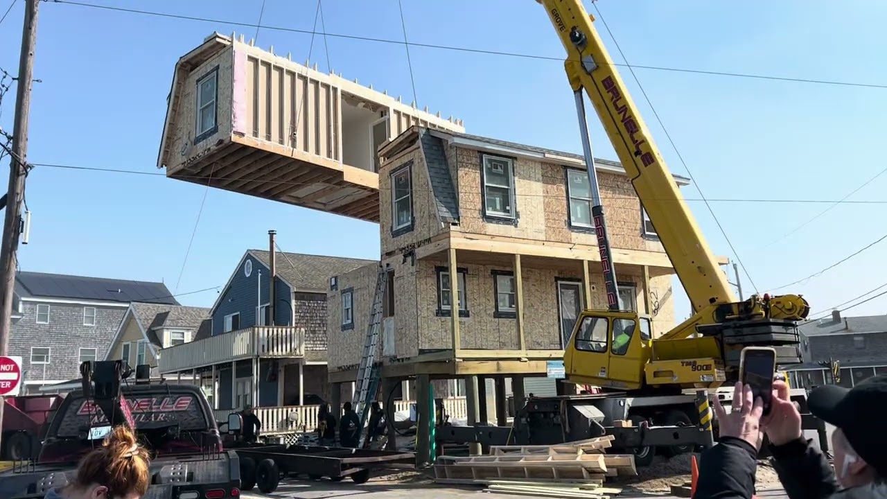 New Modular construction build in Scituate, MA 