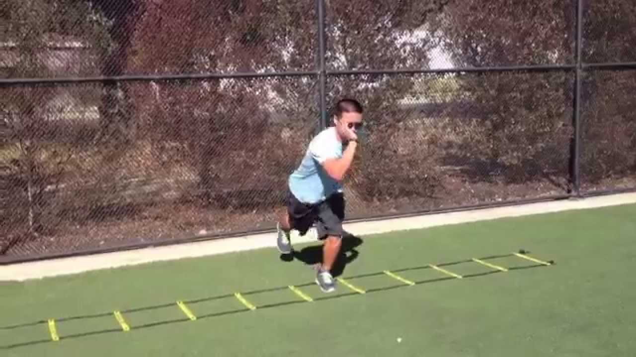 Ladder Drills Single Leg Power Jumps Sweat City Athletic Performance