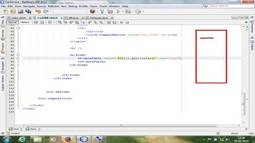 Creating Oder Processing Form using JSF
