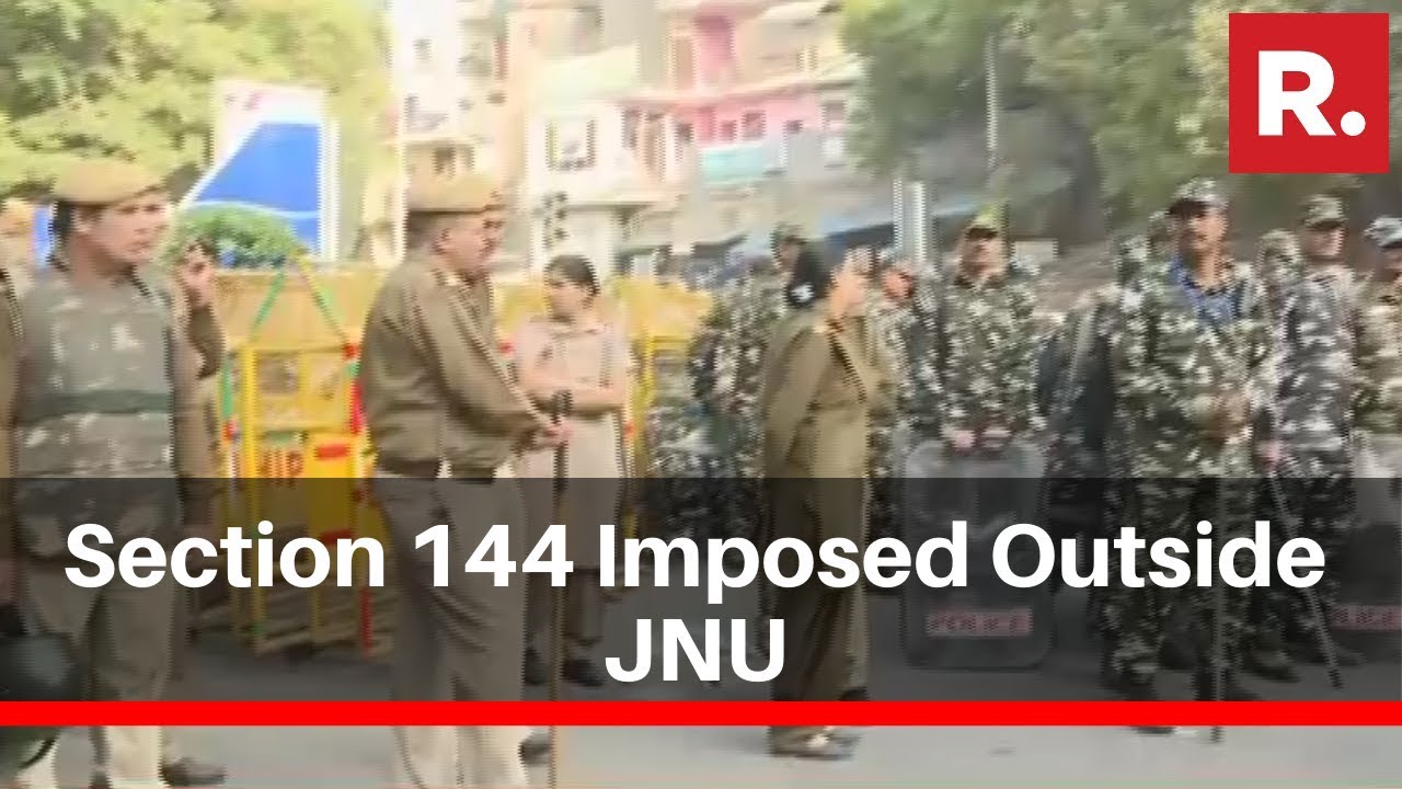 Section 144 Imposed Outside JNU, As Students Plan To March To The Parliament On Monday