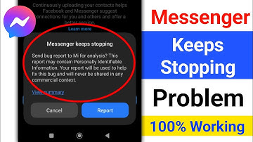 How to Fix Messenger Keeps Stopping Problem in 2024 | Messenger App Keeps Stopping?