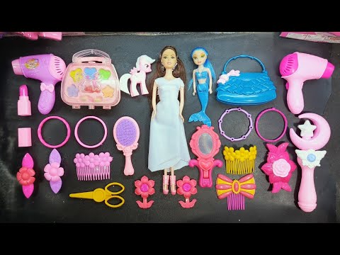 11:15 Minutes Satisfying with Barbie and Bella Mermaid Fashion and Make Up Toys