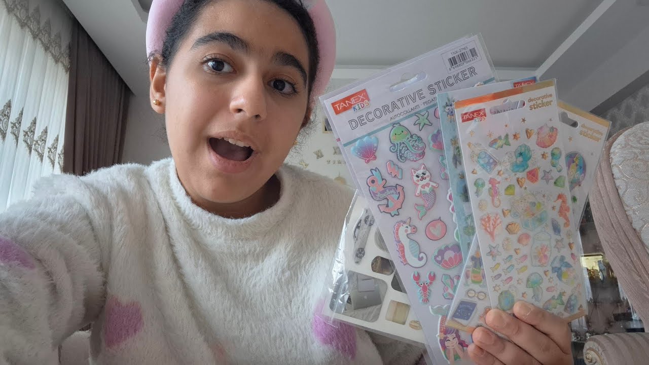 ✨️🎀Sticker koleksyonumu gösteriyorum🎀✨️