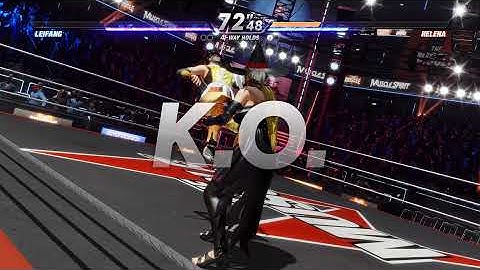 Dead or Alive 6 Leifang vs Helena CPU vs CPU AI vs AI (hardest level 8)
