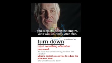 Turn down - Meaning, Pronunciation, Usage | Learn English with TV Shows & Movies