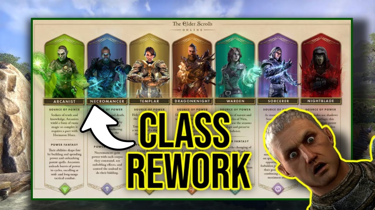 ESO Huge Class Changes Coming! - YouTube