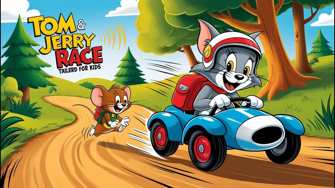 5 Minutes of Non-Stop Fun with Tom and Jerry's Forest Race! - YouTube
