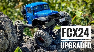 FMS FCX24 UPGRADES - I Broke it Already... But Then Made it Better