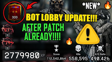 🔴 Live 🔴 -  REDBULL GIVEAWAY! BOT LOBBY DOUBLE XP EXPLOIT🔥Level 456+ 🔥750k XP/hr 🔥 XP CAP & Chat 🔥