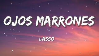 Lasso - Ojos Marrones | Christian Nodal, Bad Bunny, Tito Silva (Letra/Lyrics)