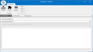 DevExpress Tutorial -  Ribbon Control | FoxLearn