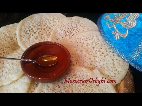 Moroccan pancakes Beghrir Baghrir - بغرير مضمون و ناجح 100/100- - قطايف - crêpe mille troup