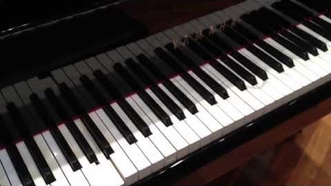 Arduino-powered grand piano